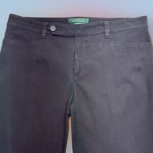 LAUREN RALPH LAUREN Women’s 6 Black ADELLE Jeans